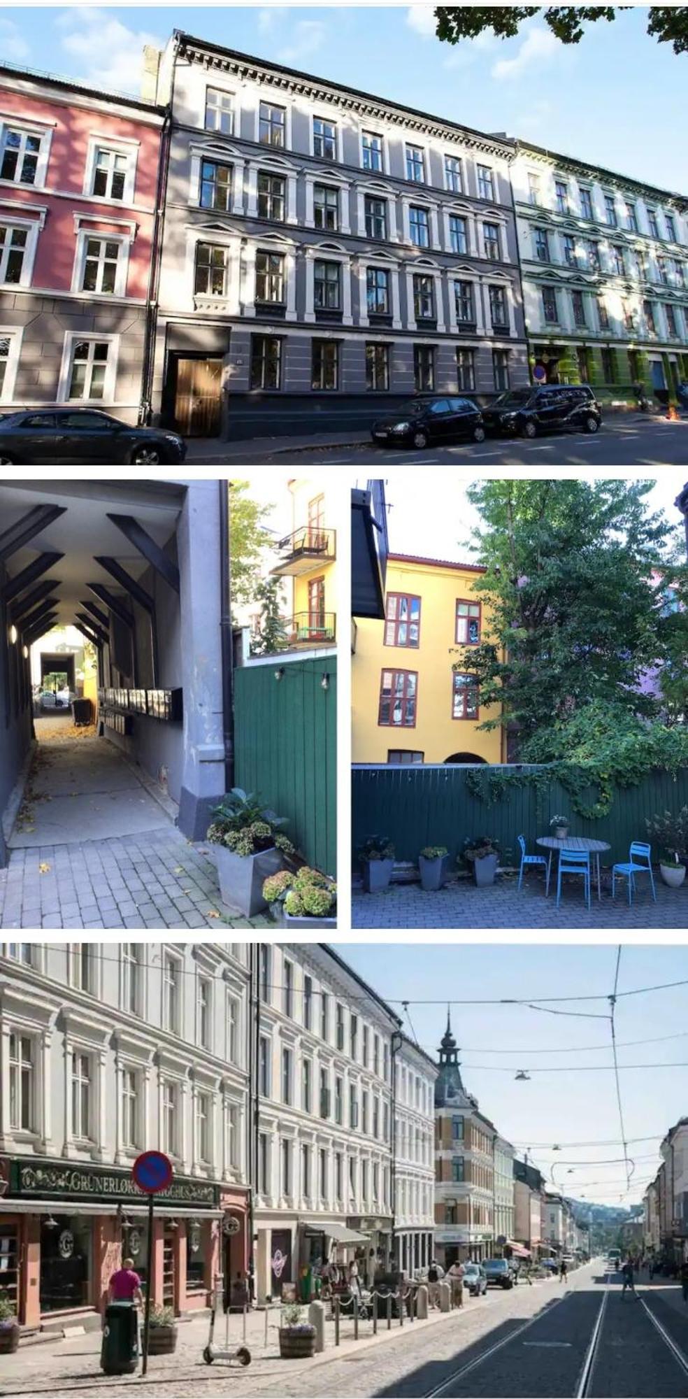 Central Gruenerlokka, Close To City Center Осло Экстерьер фото